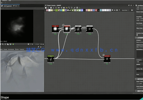 Substance Designer逼真山峦地形实例制作视频教程(图3)