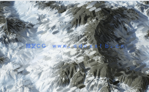 Substance Designer逼真山峦地形实例制作视频教程(图5)