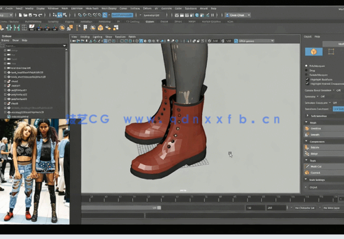 Substance Painter真是逼真皮革材质实例制作视频教程(图2)