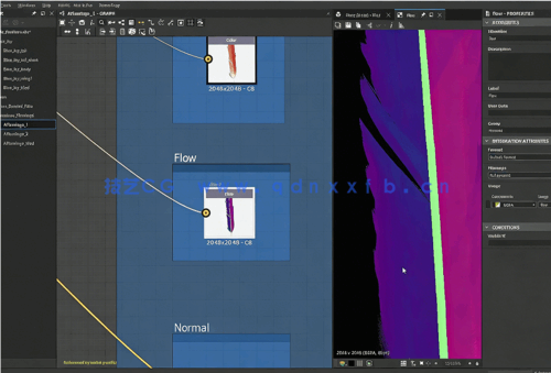 Substance Designer逼真羽毛PBR纹理实例制作视频教程(图4)