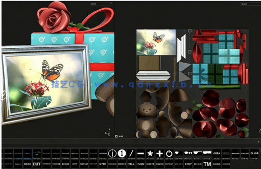 Substance Painter礼物纹理贴图实例制作视频教程(图5)