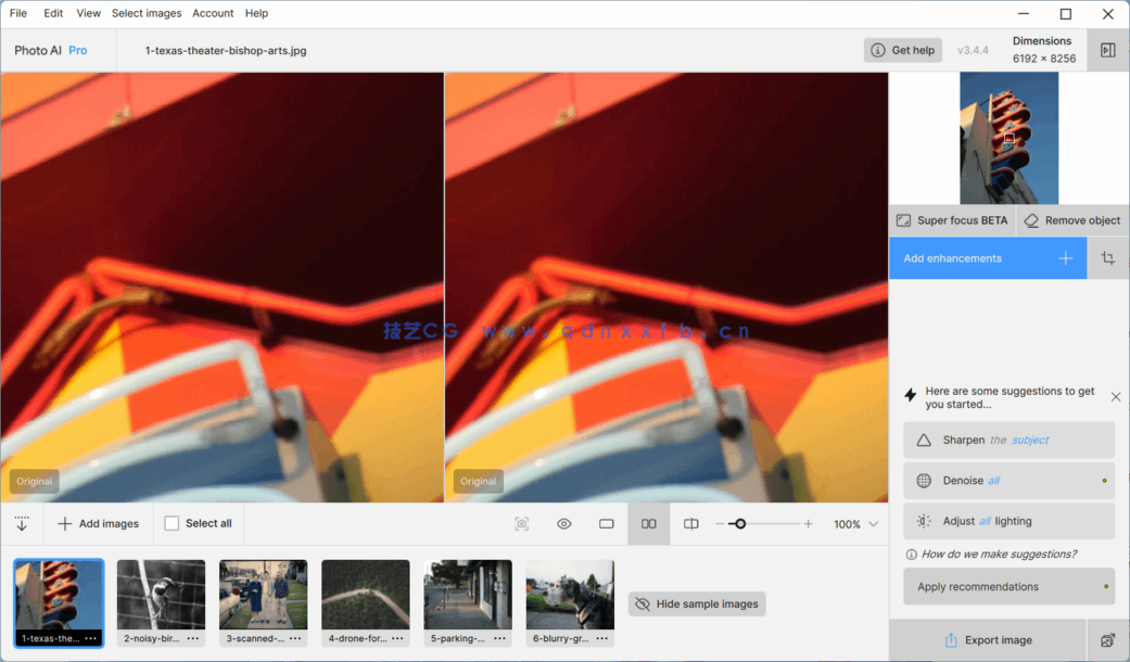 Topaz Photo AI  图片智能修复和降噪处理软件(图1)
