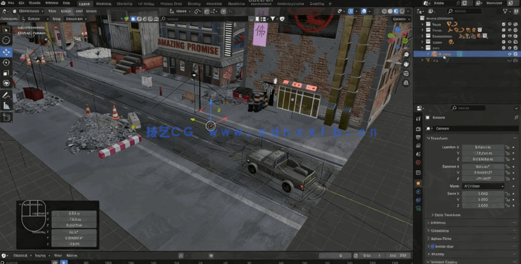 Blender汽车动画绑定核心技术从入门到精通视频教程(图2)