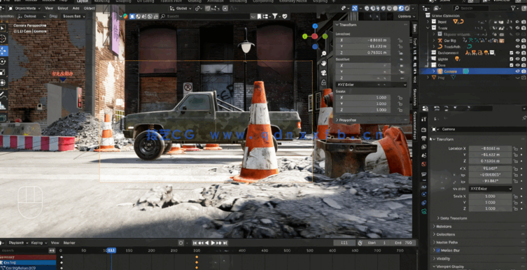 Blender汽车动画绑定核心技术从入门到精通视频教程(图3)
