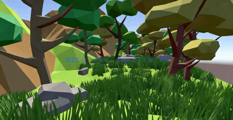 Blender与Unity游戏资产建模与优化技术视频教程(图2)