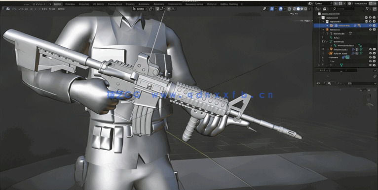 Blender摄像机跟踪与绿屏VFX视效技术视频教程(图4)