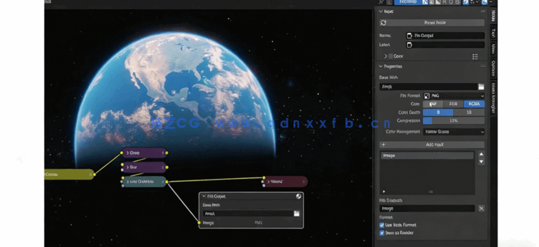  Blender逼真行星星球实例制作流程视频教程(图5)