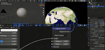  Blender逼真行星星球实例制作流程视频教程(图4)