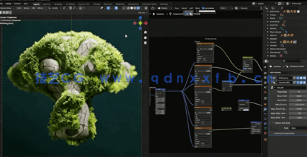  Blender与Unity逼真苔藓瀑布自然场景制作视频教程(图2)