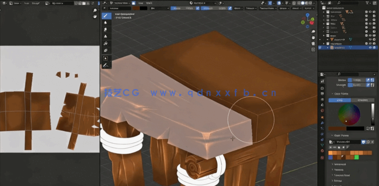 Blender手绘纹理贴图核心j技术视频教程(图2)