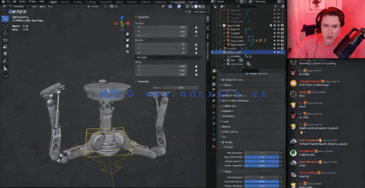Blender史诗级机甲动画短片制作完整流程视频教程(图2)