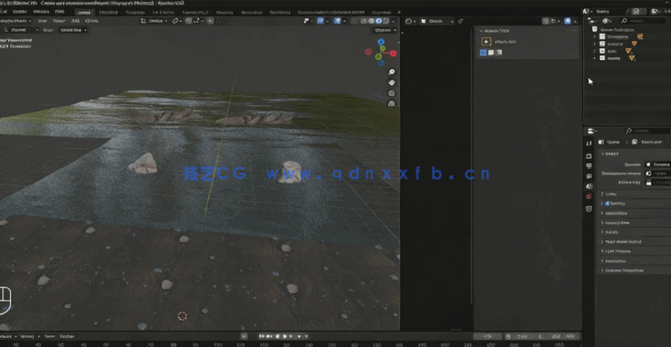 Blender环境场景快速创建技术训练视频教程(图4)