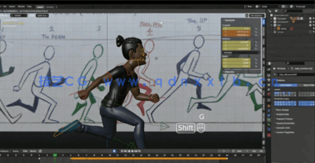 Blender角色动画与3D纹理技术训练视频教程(图5)