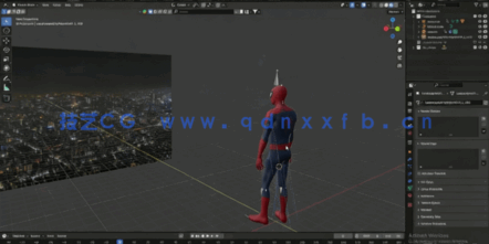 Blender蜘蛛侠毒液共生体特效制作视频教程(图2)
