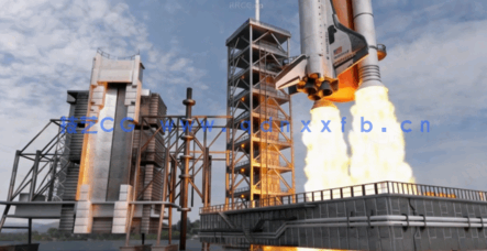 Blender航天飞机火箭发射特效动画制作视频教程(图2)