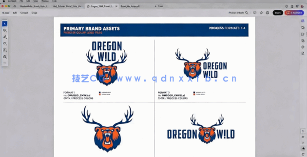 【中文字幕】IIIustator 品牌Logo标志视觉设计视频教程(图5)