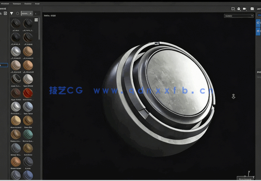 Substance Painter逼真加绒皮革纹理材质制作视频教程(图3)