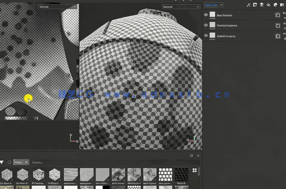 Substance Designer3A品质次世代PBR废土风格面具SP材质制作视频教程(图4)