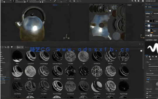 Substance Painter自定义纹理材质制作流程视频教程(图6)