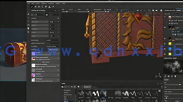 3DEX机构游戏资产从建模到纹理材质制作视频教程合集第二季(图4)