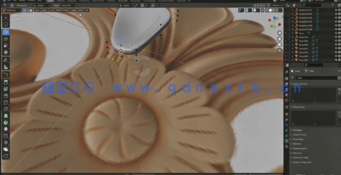 Blender高精细盾牌武器制作工作流程视频教程(图4)