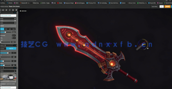 Blender大剑游戏武器资产完整制作流程视频教程(图4)