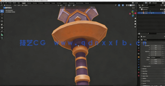Blender手绘自定义风格纹理核心技术视频教程 (图2)