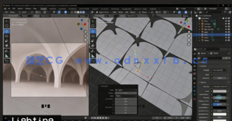 Blender概念艺术空间3D动画实例制作视频教程(图5)