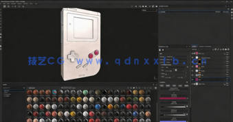  Blender与Substance Painter任天堂游戏机制作流程视频教程 (图3)