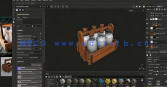  3DEX机构游戏资产从建模到纹理材质制作视频教程合集第六季(图2)