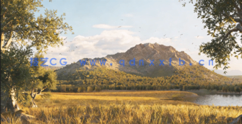 Blender大规模3D自然景观完整实例制作视频教程 (图3)