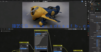 Blender节点合成系统核心技术训练视频教程 (图3)