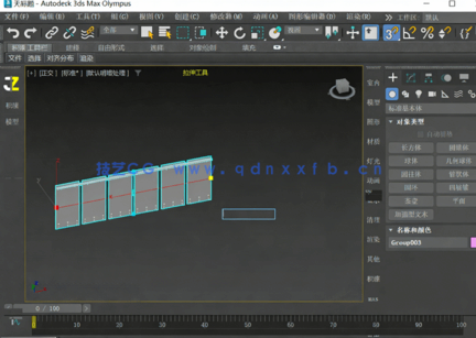 JZ动态模型平台模型_栏杆(图2)