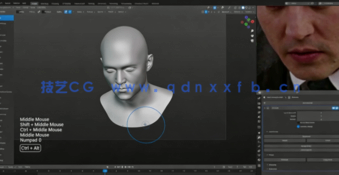 Blender杰克船长影视角色完整制作流程视频教程(图2)