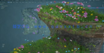 Blender几何节点植被散布技术视频教程(图5)