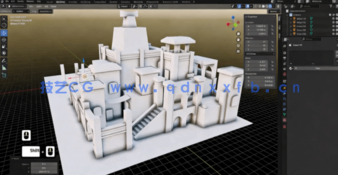 模块化建模与Kitbash环境场景制作视频教程(图6)