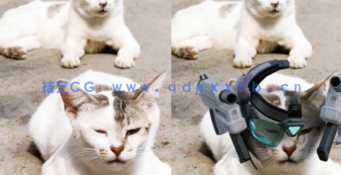 Blender与AE赛博朋克机甲VFX视觉特效制作视频教程(图4)