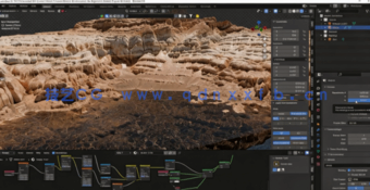 Blender 4地形环境制作快速入门训练视频教程(图6)