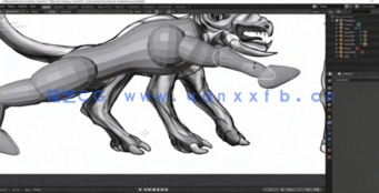 Blender数字雕刻从入门精通技能训练视频教程(图3)