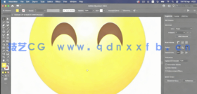  AI创建矢量可爱经典表情符号技能工作流程视频教程(图3)