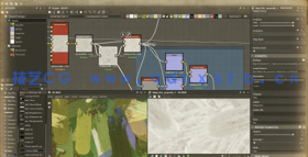 Substance Designer油画风格贴图实例制作视频教程(图6)