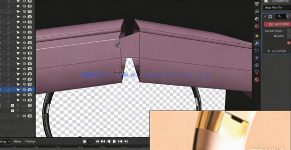 Blender头戴式耳机完整制作工作流程视频教程(图3)