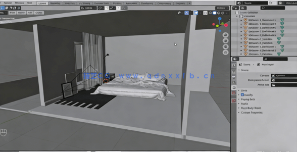 Blender 3D建筑可视化系列课程视频教程合集第二季(图2) Blender 3D建筑可视化系列课程视频教程合集第二季(图2)