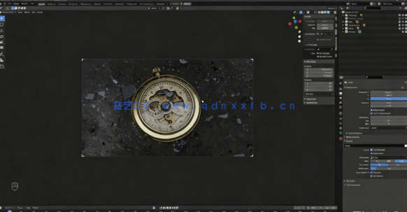 Blender与Substance Painter游戏道具实例制作视频教程(图5)