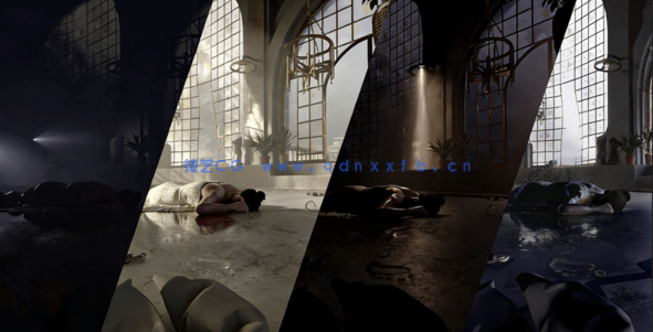 Blender影视级概念艺术场景制作全流程视频教程 (图2) Blender影视级概念艺术场景制作全流程视频教程 (图2)