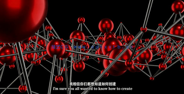 Blender神经丛状几何体创意制作视频教程(图3)