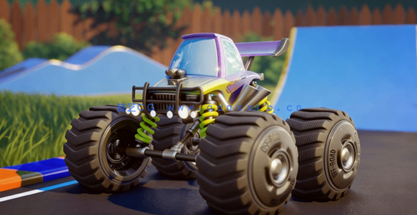 Blender越野车绑定动画完整实例制作流程视频教程(图2)