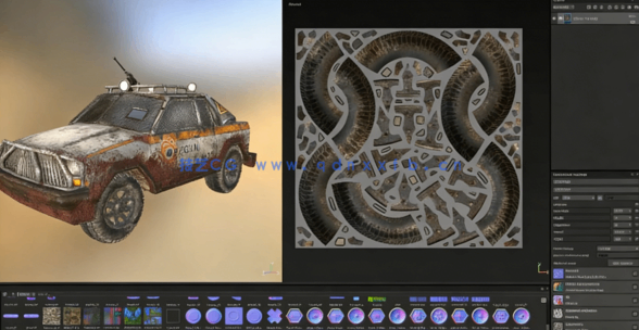 Blender与Substance纹理制作高效工作流程视频教程(图4)