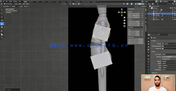  Blender女性解剖雕刻建模核心技术训练视频教程(图4)