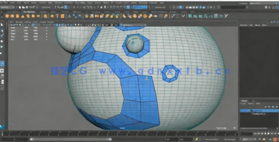 Maya创建卡通风格怪物角色完整制作工作流视频教程(图3)